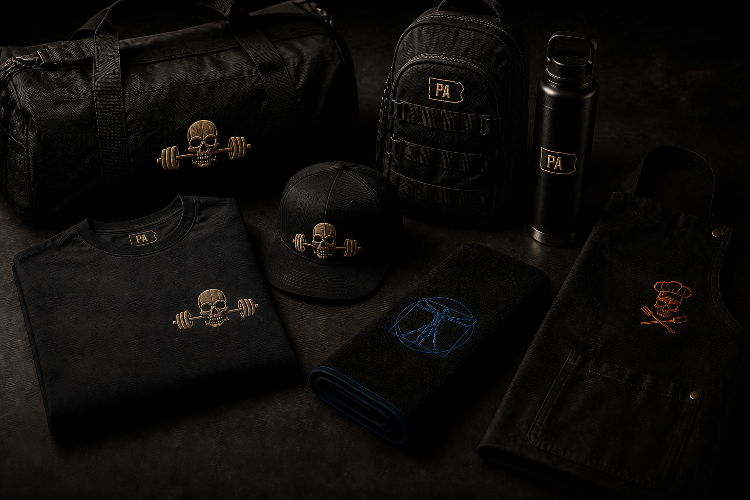 PA Strength apparel and swag collection