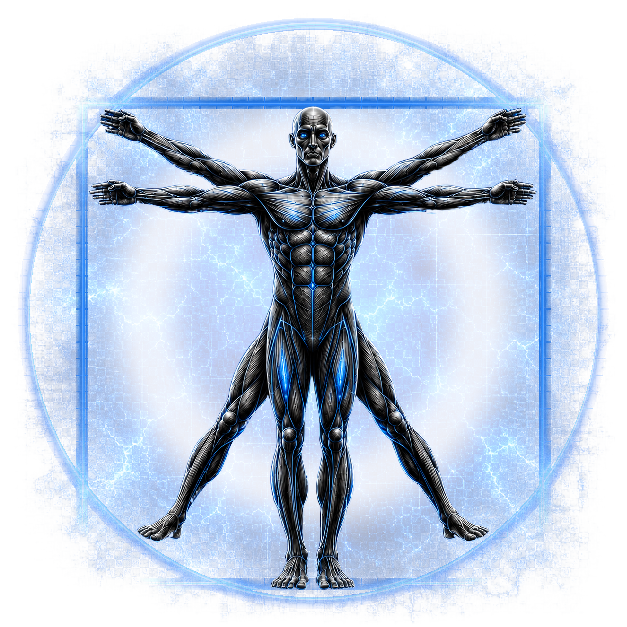 PA Mobility anatomical movement emblem